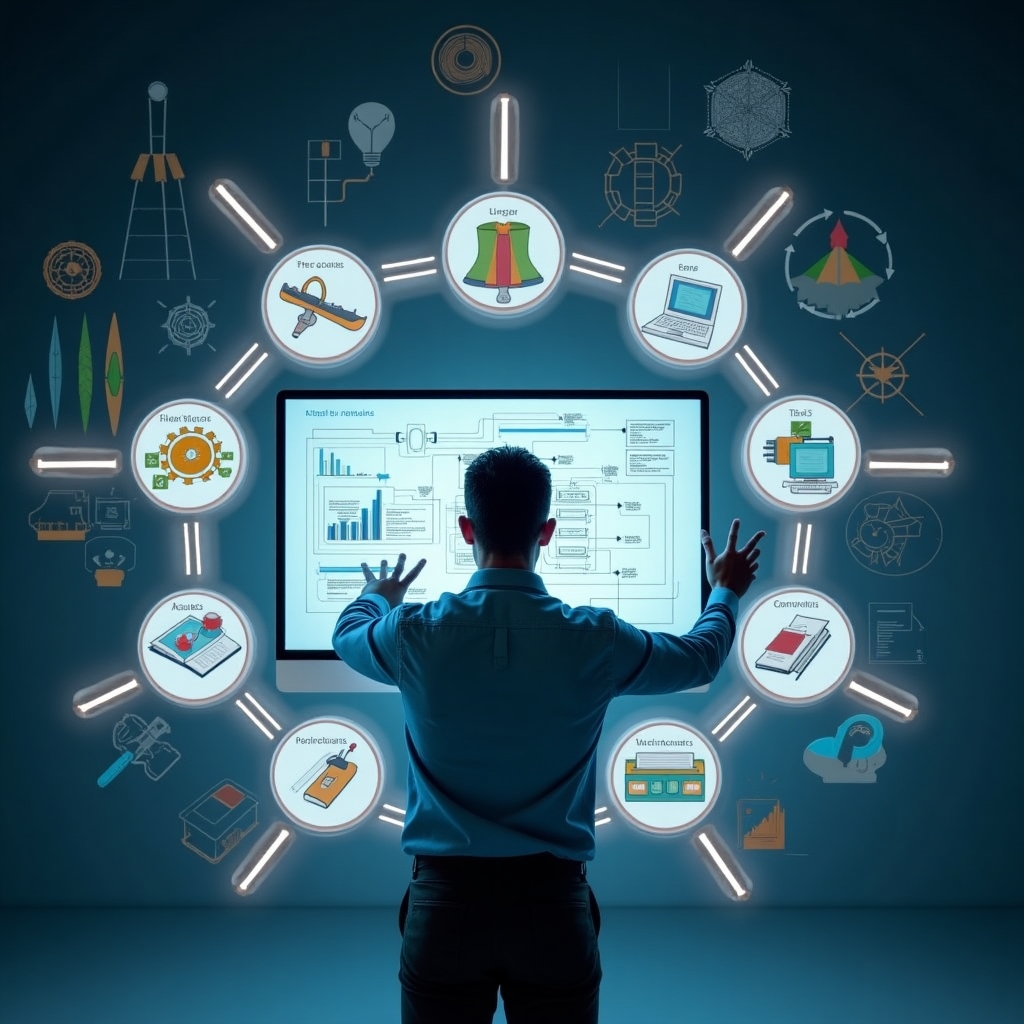 Engineer explaining technical construction audit methodology